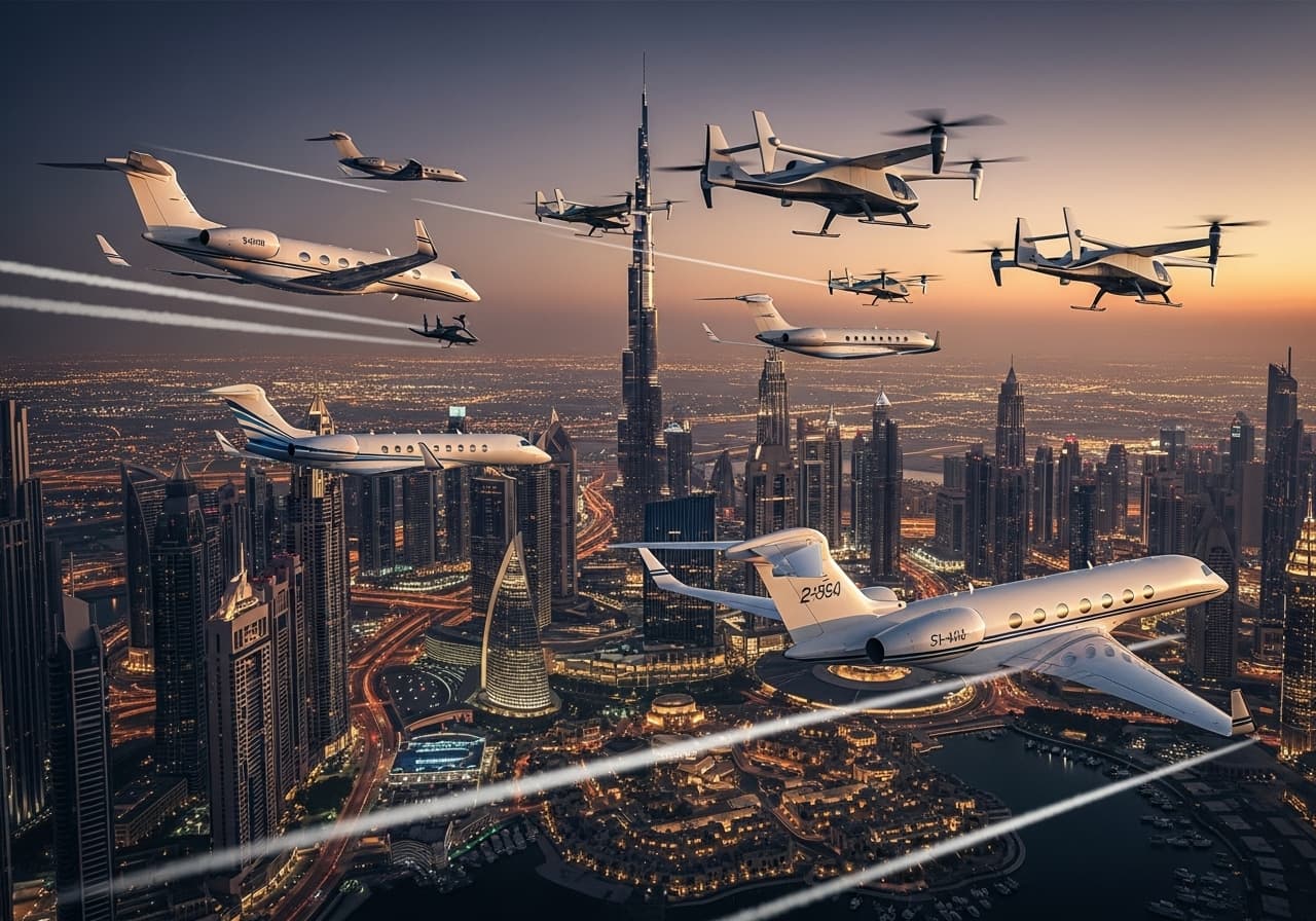 Dubai's Private Jet Strategy Is Reshaping Its Luxury Real Estate Market in 2025