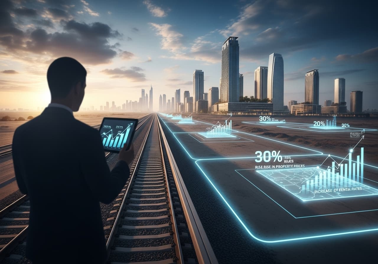 Etihad Rail's $13 Billion Ripple Effect is Reshaping UAE Property Investment in 2025.