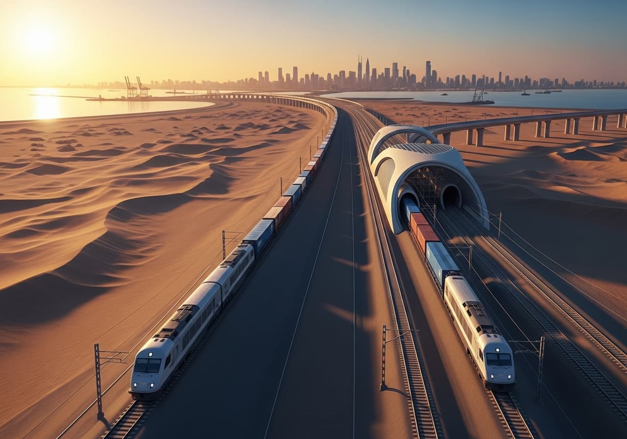 How the Hafeet Rail Project is Redrawing the UAE's Real Estate Map in 2025