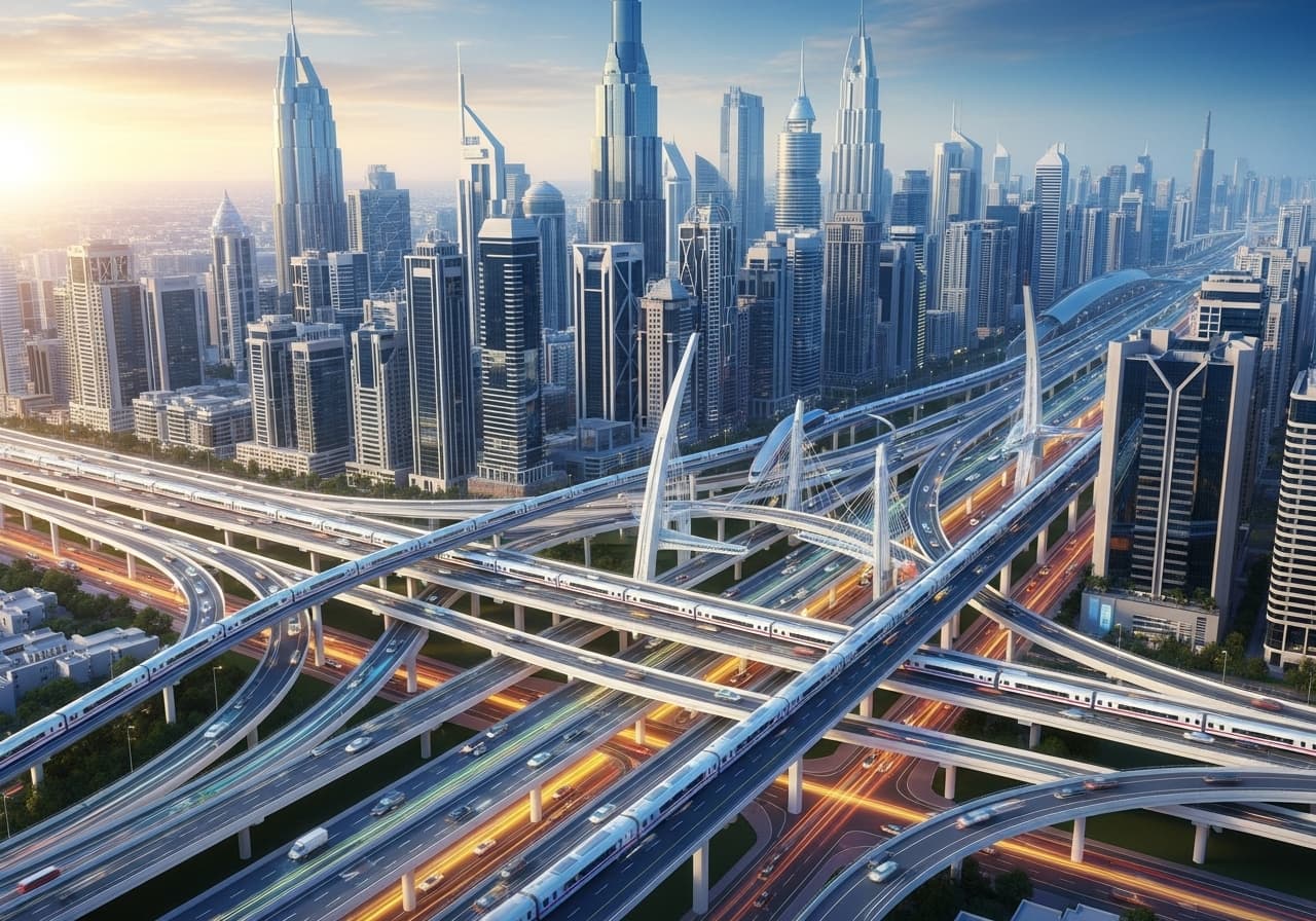 The UAE's Dh170 Billion Plan to End Gridlock and Remap Dubai Real Estate by 2026